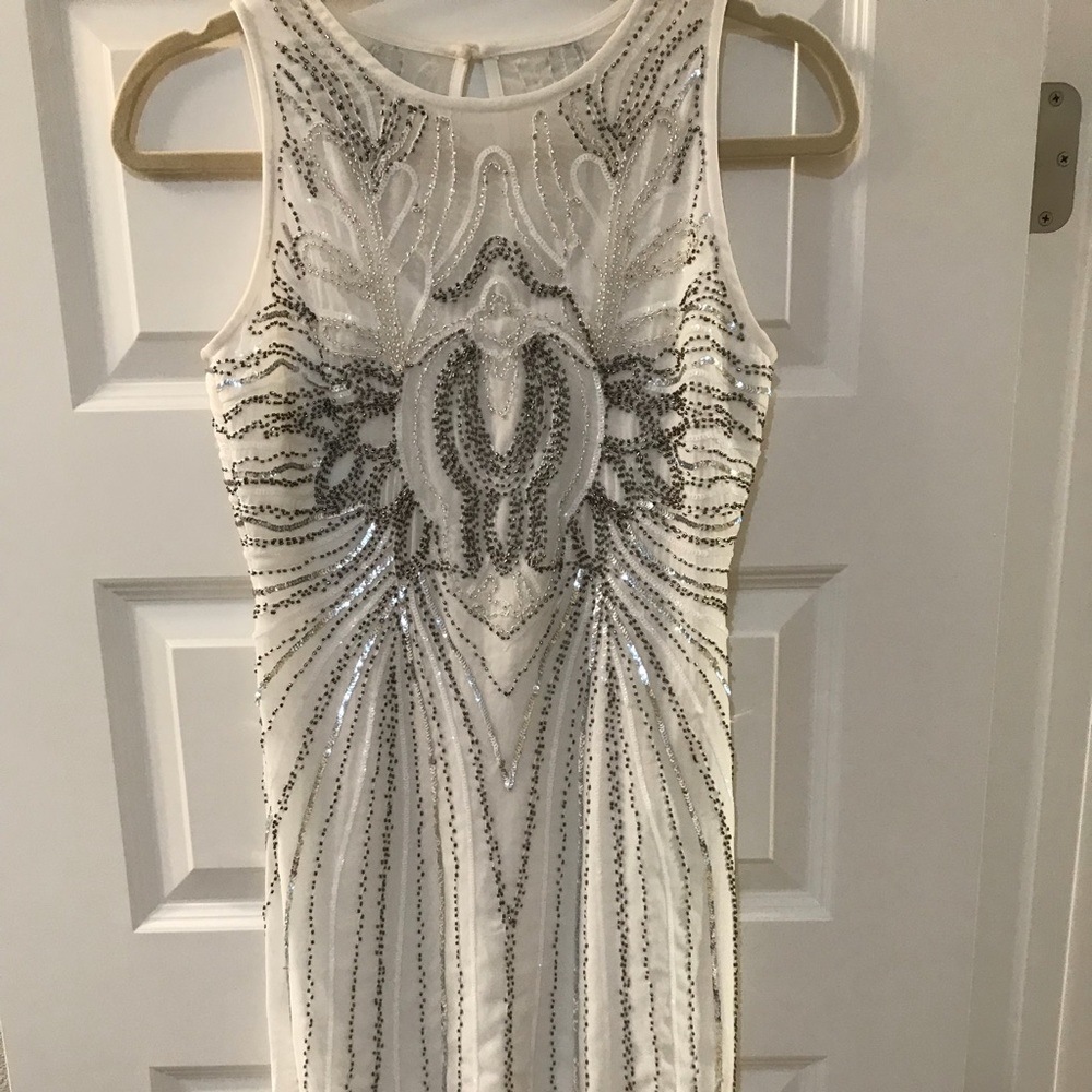 Gianni Bini beaded flapper inspired dress